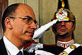Im Präsidentenpalast: Enrico Letta wurde mit der Regierungsbildung beauftragt.