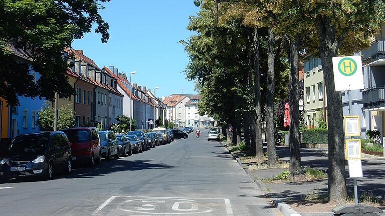 Die Umgestaltung des Schelmsrasens zur Fahrradstraße mit mehr Bäumen und entsiegelten Flächen soll nächstes Jahr geplant werden.