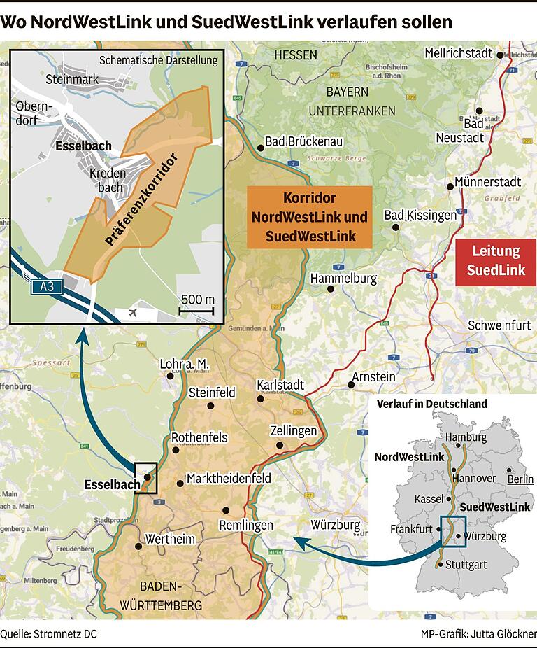 SuedLink-Stromtrasse kommt: Warum die Gegner in Unterfranken jetzt trotzdem nicht aufgeben und weitermachen