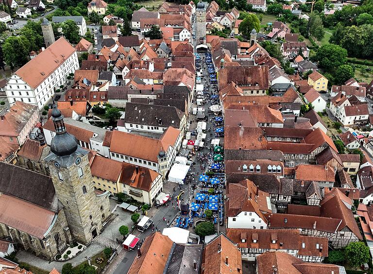Das Eberner Altstadtfest findet heuer vom 20. bis 22. Juli statt.