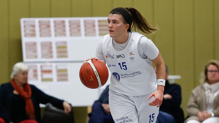 Lauren Marie Fech (Archivbild) erzielte neun Punkte für die QOOL Sharks Würzburg und war damit zusammen mit Johanna Michel beste Werferin ihres Teams.