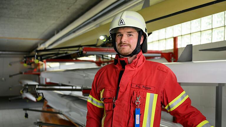 Franz-Louis Rüger trainiert beim Ruderclub in Karlstadt die Jugend, ist aktiver Feuerwehrmann und im Vorstand beider Vereine.