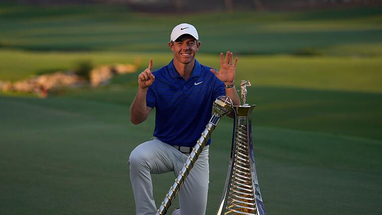 World Tour Championship - Dubai       -  Rory McIlroy hat zum sechsten Mal die Gesamtwertung der DP World Tour gewonnen.