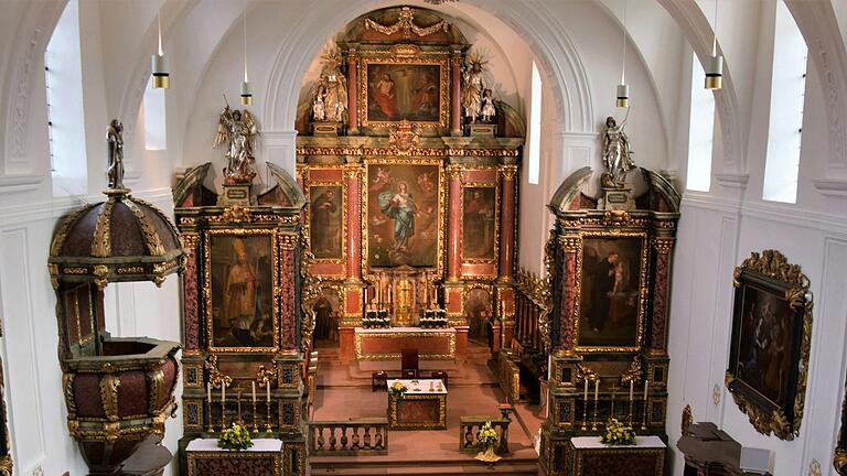 Die Innenrenovierung der Klosterkirche Schönau wurde erst vor kurzem abgeschlossen.