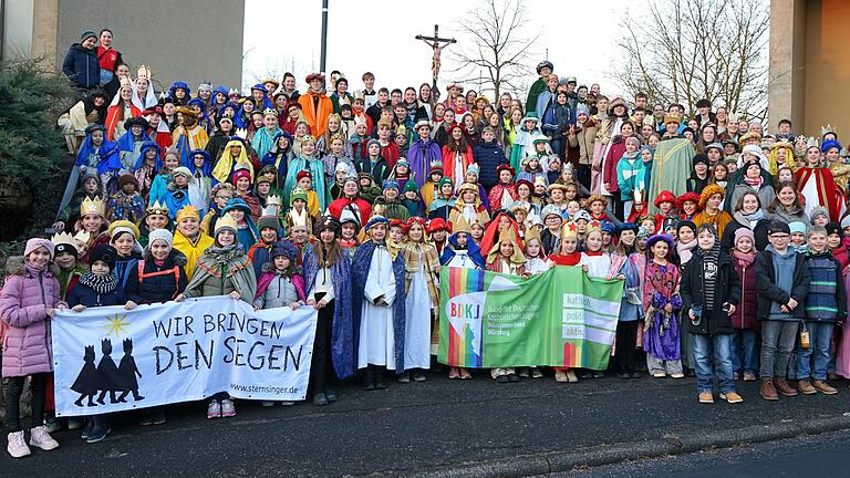 Zum Sternsinger-Danke-Tag kamen die Sternsingerinnen und Sternsinger der Diözese nach Marktheidenfeld.