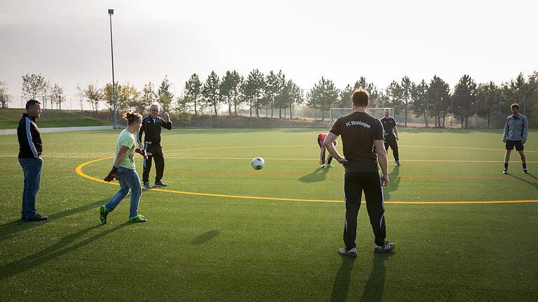 Mit Leib und Seele Kicker: da ist es egal, ob man ein Handicap hat oder nicht.