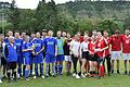 Die Sieger beim Freizeitmannschaften-Turnier heißen '1. FC Wadenkrampf' und 'Stahlbauch lang'.