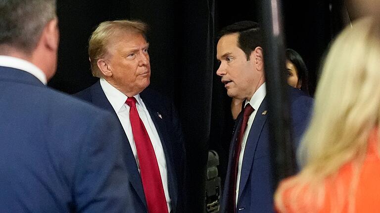 Wahlkampf USA - Trump - Marco Rubio soll auch als Kandidat für das Amt des Vizepräsidenten im Gespräch gewesen sein. (Archivbild) Wahlkampf USA - Trump - Marco Rubio soll auch als Kandidat für das Amt des Vizepräsidenten im Gespräch gewesen sein. (Archivbild)