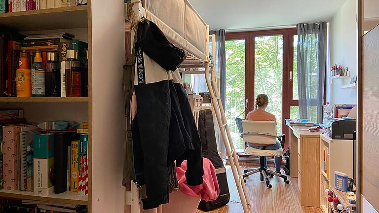 Ihre Zimmer im ABW des Hauses Antonia Werr können sich die Frauen nach ihren eigenen Wünschen und Bedürfnissen einrichten.