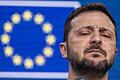 EU-Gipfel in Brüssel       -  Ohne die USA werde es schwierig, warnt Wolodymyr Selenskyj.