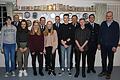Neue Mitglieder der Rannunger Jugendfeuerwehr sind (vorne von links) Julia Weigand,  Amelie  Bretscher, Sarah Weigand, Lara Seipert, Hanjo Stark und Simon Gerschütz. In der hinteren Reihe (von links ) ist der neue Kommandant Sebastian Röder, der bisherige Kommandant  und jetzige Kreisbrandmeister Andreas Klopf, der zweite Kommandant Daniel  Röder, Kreisbrandrat Benno Metz, Vorsitzender Andreas Wartha und Bürgermeister Fridolin Zehner. Foto:  Dieter Britz       -  Neue Mitglieder der Rannunger Jugendfeuerwehr sind (vorne von links) Julia Weigand,  Amelie  Bretscher, Sarah Weigand, Lara Seipert, Hanjo Stark und Simon Gerschütz. In der hinteren Reihe (von links ) ist der neue Kommandant Sebastian Röder, der bisherige Kommandant  und jetzige Kreisbrandmeister Andreas Klopf, der zweite Kommandant Daniel  Röder, Kreisbrandrat Benno Metz, Vorsitzender Andreas Wartha und Bürgermeister Fridolin Zehner. Foto:  Dieter Britz