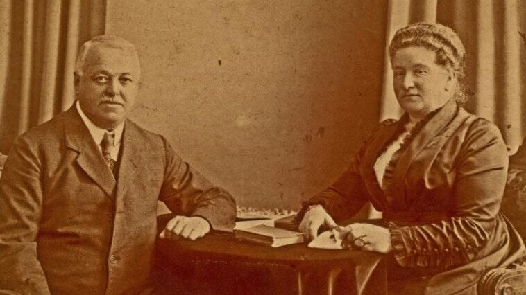 Georg Anton und Gretchen Martin, geb. Lermann. Georg Anton und Gretchen Martin, geb. Lermann. 