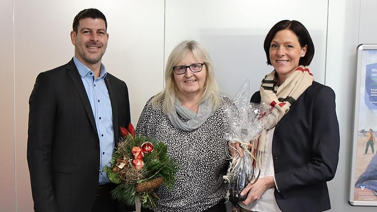 Im Bild (von links): Uwe Ziegler, Ingrid Hartig und Katja Bruckbauer. Im Bild (von links): Uwe Ziegler, Ingrid Hartig und Katja Bruckbauer.