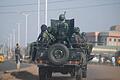 Nigerianische Sicherheitskräfte       -  Dem nigerianischen Militär ist es bislang nicht gelungen, die Terrorgruppe Boko Haram endgültig zu bezwingen.