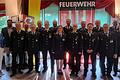 Bei der staatlichen Feuerwehrehrung in Üchtelhausen gab es Auszeichnungen für 25 und 40 Jahre aktive Dienstzeit.