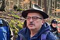 Günther Oltsch führte durch den Steigerwald. Organisiert hatte das Ereignis das Umweltbildungszentrum (UBIZ) in Zusammenarbeit mit der Bund Naturschutz Kreisgruppe Bamberg im Rahmen der so genannten BayernTourNatur.