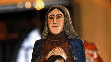 Aus Polen: Maria und das Jesuskind. Aus Polen: Maria und das Jesuskind.