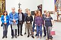 Sie wollen Menschen mit Behinderungen den Zugang zu Museen und Galerien erleichtern (von links): Andrea Schmitt und Erwin Schmitt (Bayerischer Blinden- und Sehbehindertenbund), Dieter Kulke (Fachhochschule Würzburg-Schweinfurt), Stephan Huber (Universität Würzburg), Simone Doll-Gerstendörfer (Universität Würzburg), Ramona Kraus und Sandra Stamatakis (Studierende der Sozialen Arbeit an der FHWS) und Michael Koller (Museen der Diözese Würzburg).