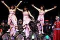 'Wir sind die 90 er – die geilste Generation' priesen sich die Aktiven des Männerballetts  des VCC in origineller Verkleidung.