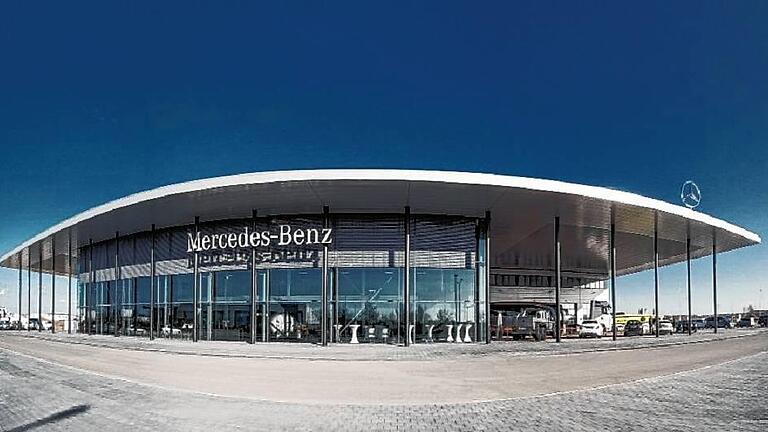 Millioneninvestition: Mercedes-Benz Niederlassung in Schweinfurt Mercedes-benz