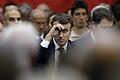 Emmanuel Macron (Mitte), Präsident von Frankreich