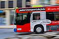 Der Busverkehr ist von der Sperrung der B8 ab Ende März betroffen.