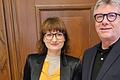 Die künftige Haßfurter Amtsgerichtsdirektorin Ursula Redler und der leitende Bamberger Oberstaatsanwalt Bernhard Lieb.
