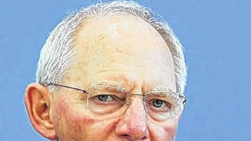 Bundesfinanzminister Wolfgang Schäuble