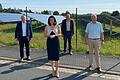 Dorothee Bär wurde erneut zur Vorsitzenden des CSU-Bundeswahlkreis 248 gewählt: (Von links) Bad Kissingens Landrat Thomas Bold, Staatsministerin Dorothee Bär, Schatzmeister Benno Metz und Bundeswahlkreisgeschäftsführer Detlef Heim.