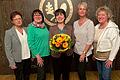 Der neue Vorstand der Unternehmerfrauen im Handwerk (von links): Maria Hofmann, Helga Schmitt, Katharina Rüttling, Bianca Happ und Karin Schmid.