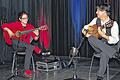 Brillanz auf 12 Saiten: Alexander Kilian und Jan Pascal (von links) betreiben das Spiel auf der Flamenco-Gitarre bis zur Perfektion. Sie nutzen ihr Talent mit Spaß und Freude, um ihren Zuhörern einen ganz besonderen Genuss zu bereiten, und wurden in Haßfurt begeistert gefeiert.