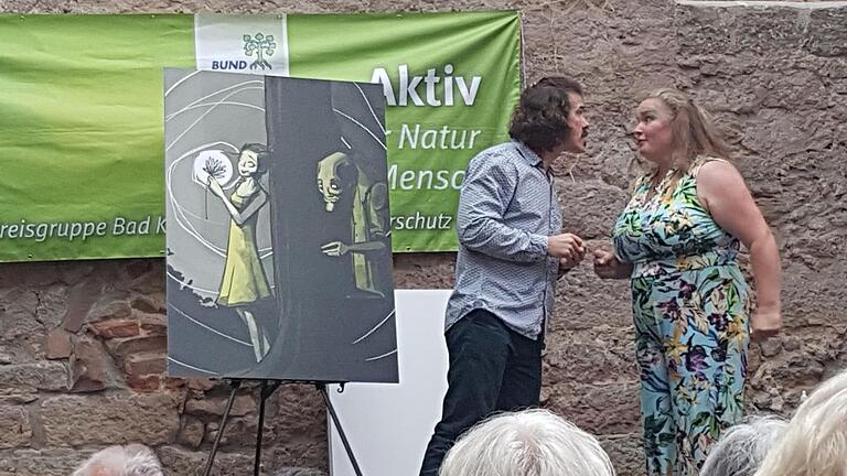 Bettina von Hindte und Konrad Nägeli verzauberten ihre Zuhörer. - Bettina von Hindte und Konrad Nägeli verzauberten ihre Zuhörer. Bettina von Hindte und Konrad Nägeli verzauberten ihre Zuhörer. - Bettina von Hindte und Konrad Nägeli verzauberten ihre Zuhörer.