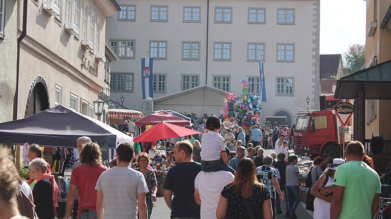 Wieder sehr gut besucht war das traditionelle Marktfest in Fladungen am Sonntag.