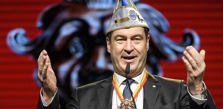 Ministerpräsident Markus Söder ist mit dem Schlappmaulorden 2020 der KiKaG ausgezeichnet worden. Ministerpräsident Markus Söder ist mit dem Schlappmaulorden 2020 der KiKaG ausgezeichnet worden.