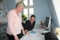 Wenn der Partner oder die Partnerin handgreiflich wird, helfen  Carolin Schönlein und Silke Kleinheinz von der Polizei Bad Brückenau weiter. Sie kennen sich auch mit anderen Beratungsstellen aus. Foto: Ulrike Müller       -  Wenn der Partner oder die Partnerin handgreiflich wird, helfen  Carolin Schönlein und Silke Kleinheinz von der Polizei Bad Brückenau weiter. Sie kennen sich auch mit anderen Beratungsstellen aus. Foto: Ulrike Müller