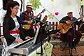 Das Trio Alf spielte beim Früjahrsfest des VdK-Ortsverbandes Kitzingen.