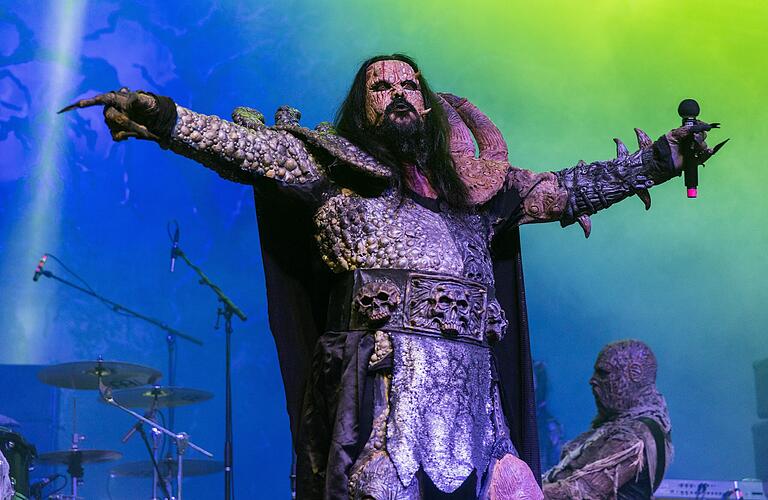Die Band Lordi spielte 2017 beim Monster-Festival in Geiselwind. Die Band Lordi spielte 2017 beim Monster-Festival in Geiselwind.