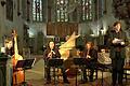 In der glanzvollen Kulisse des Chors der Marienkirche spielte die &bdquo;Capella Antiqua Bambergensis&ldquo; am Sonntag im Rahmen der Konzertreihe &bdquo;Klang Kontakte &ndash; Musik in Königsberger Kirchen&ldquo;.