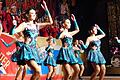Einer von vielen bezaubernden Tänzen der TSV-Garde: die von Monika Maurer zusammengestellte Polka der United Fire Dancers (Jugendklasse).