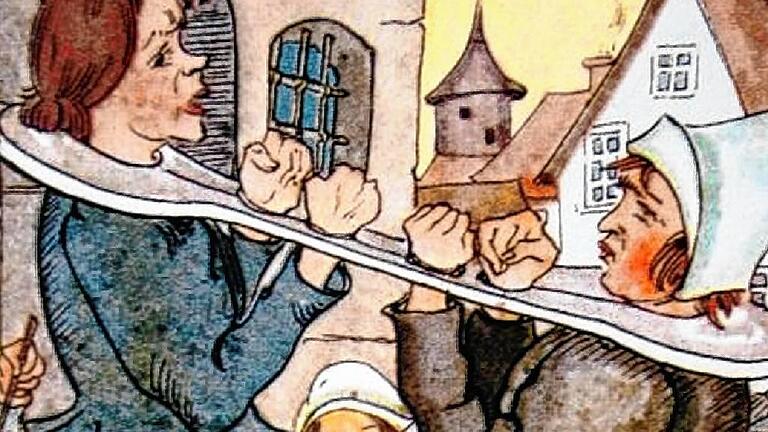 Mit dem Tragen der Schandgeige oder des Schnabels wurden Bürger bestraft, die noch Generationen nach der Hexenverfolgung Mitbürger als Hexen und Hexer verleumdet haben. Mit dem Tragen der Schandgeige oder des Schnabels wurden Bürger bestraft, die noch Generationen nach der Hexenverfolgung Mitbürger als Hexen und Hexer verleumdet haben.
