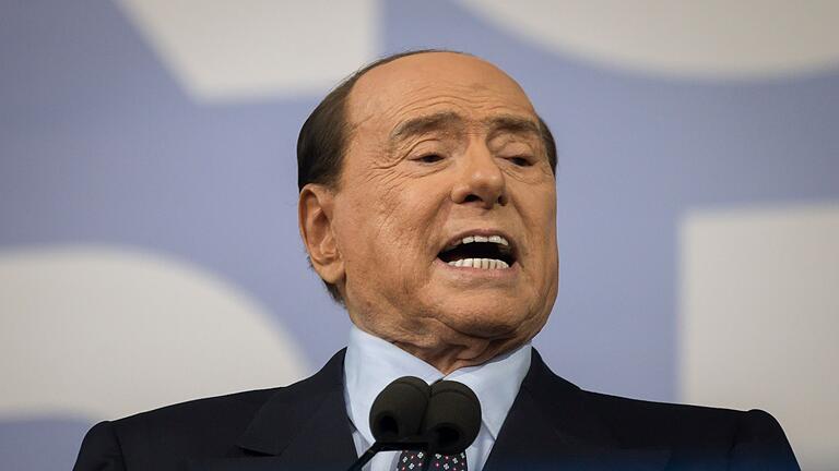 Silvio Berlusconi       -  Die von Silvio Berlusconi gegründete Firma Fininvest hält rund die Hälfte der Anteile an dem Medienkonzern MFE.