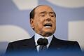 Silvio Berlusconi       -  Die von Silvio Berlusconi gegründete Firma Fininvest hält rund die Hälfte der Anteile an dem Medienkonzern MFE.