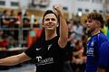 Nicolas Schubert vom TSV Rottendorf jubelt nach dem Sieg im Halbfinale der Würzburger Hallen-Kreismeisterschaft im vergangenen Jahr. Die Rottendorfer verloren zwar das Finale gegen den TSV Lengfeld, qualifizierten sich aber auch für die Bezirksmeisterschaft, die sie gewannen.