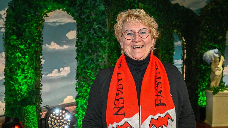 Doris Paul von der 'Schwarzen Elf' in Schweinfurt.