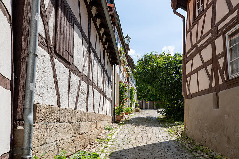 Die Königsberger Altstadt bietet romantischen Fachwerk-Charme. Die Königsberger Altstadt bietet romantischen Fachwerk-Charme.