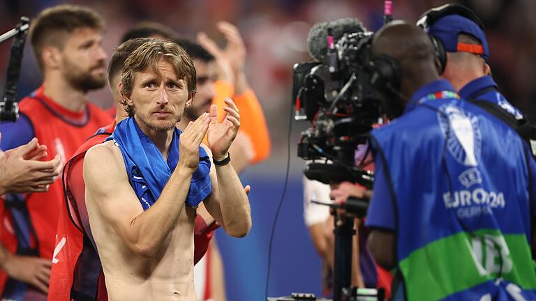 Luka Modric       -  Seit 18 Jahren spielt Luka Modric im kroatischen Nationaldress.