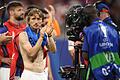 Luka Modric       -  Seit 18 Jahren spielt Luka Modric im kroatischen Nationaldress.