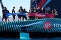 37. America's Cup       -  Im neunten Rennen feierten Neuseelands Segler den siebten und entscheidenden Sieg.