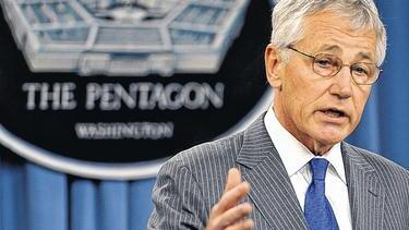 Mittel aus dem Verteidigungsetat: Mit über 3,2 Millionen US-Dollar finanzierte das Pentagon, das aktuell von Chuck Hagel (Foto) geleitet wird, Forschungsprojekte der Uni Würzburg.