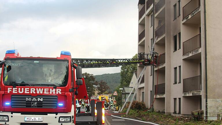 Brand im Hotel Atlantis am Samstagabend.